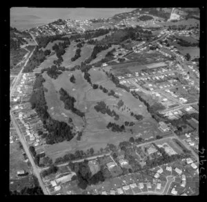New Lynn, Auckland, showing Titirangi golf links and housing