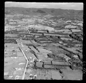 Henderson, Auckland, showing Sturges Road and rural area