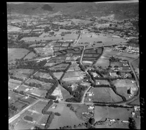 Henderson, Auckland, including Great North Road looking towards Metcalf Road and Ranui