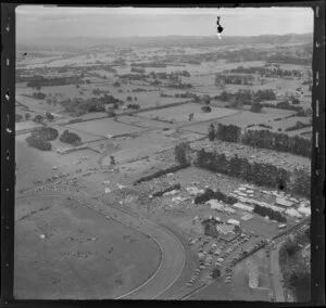 Kumeu show, Rodney District, Auckland, with racecourse