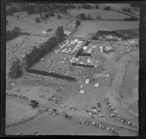 Kumeu Show, Rodney District, Auckland, with racecourse