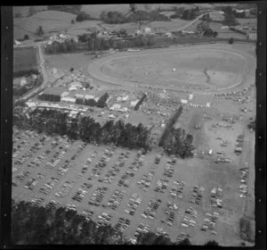 Kumeu Show, Rodney District, Auckland, with racecourse