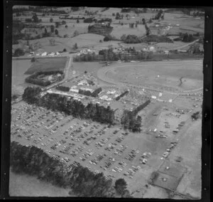 Kumeu Show, Rodney District, Auckland, with racecourse