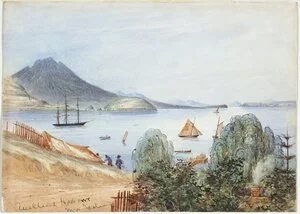 [Warre, Henry James] 1819-1898 :Auckland Habour. [1861-1865]