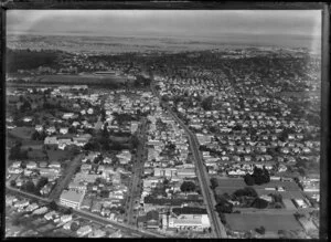 View looking towards Onehunga from Manukau Road, Newmarket, Auckland