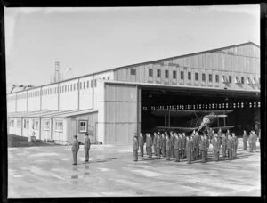 New Zealand General Reconnaisance Squadron, RNZAF, Whenuapai, with hangar