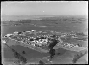 New Zealand General Reconnaisance Squadron, RNZAF, showing the base at Whenuapai