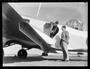 Royal New Zealand Air Force base, Hobsonville, first Oxford aircraft