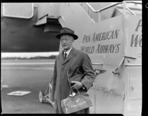 Dr William Gordon, passenger on Pan American World Airways