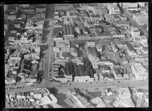 Auckland City with Victoria Street, Thompson and Hill Streets