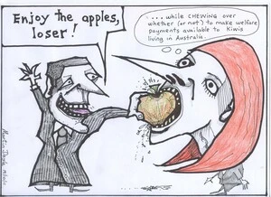 Doyle, Martin, 1956- :'Enjoy the apples, loser!' 20 October 2011