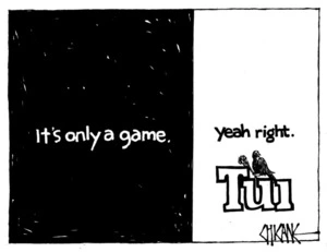 Winter, Mark 1958- :'It's only a game.Yeah right. 23 October 2011