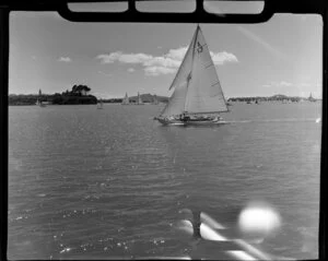 Auckland Regatta, yachts on Auckland Harbour