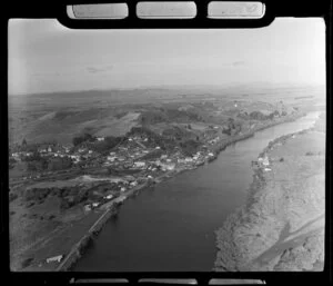 Mercer, Franklin District, Waikato Region, including Waikato River