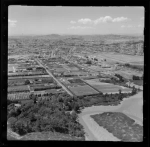 Avondale, Auckland, showing Avondale Racecourse and surrounding area