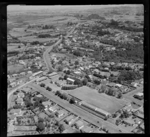St Heliers Bay, Auckland, showing school and houses
