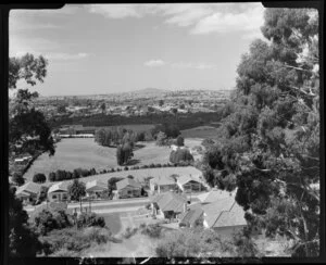 Mount Albert, Auckland, looking towards City