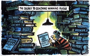 Evans, Malcolm Paul, 1945- :The secret to coaching winning rugby. 26 October 2011