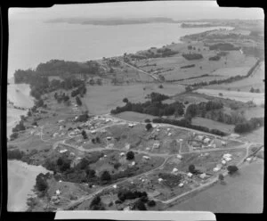 Orewa, Rodney County, Auckland, showing housing