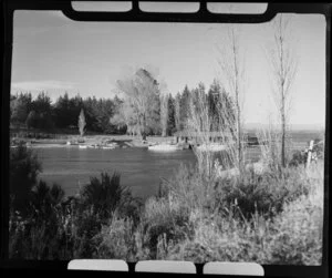 Boats on Lake Taupo, Taupo