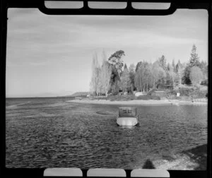 Boat on Lake Taupo, Taupo