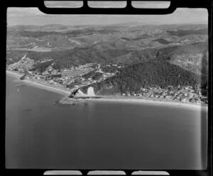 Paihia, Northland, showing coastline