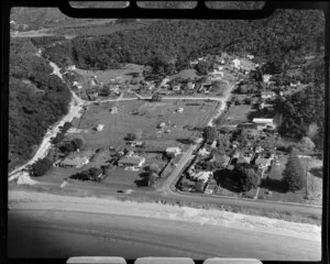 Paihia, showing beach and houses