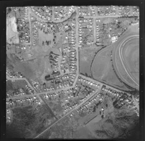 Ellerslie, Auckland, showing part of Ellerslie Racecourse