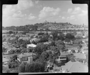 Mount St John, Auckland, looking towards One Tree Hill