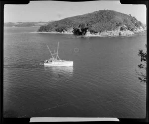 Boat Miss Helen, cruising around the bays of Paihia, Bay of Islands, Northland