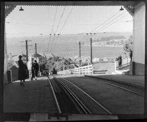 Overlooking Wellington from the Kelburn Cable Car depot