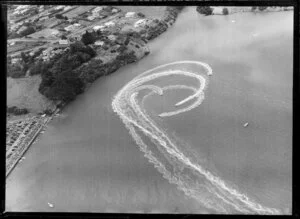 Speedboat race, Panmure Basin, Auckland