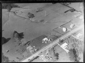 Avondale, Auckland, showing houses and rural area