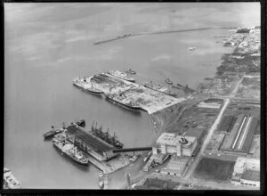 Waterfront, Auckland, including Jellicoe Wharf
