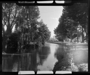 Christchurch Botanic Gardens, featuring the Avon River