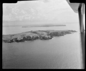 Tiritiri Matangi Island, Hauraki Gulf, Auckland, with Whangaparaoa Peninsula in the distance