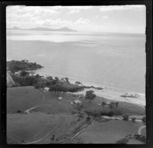 Langs Beach area, Northland, including Bream Head in the background