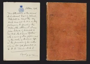 Wakefield, William Hayward, 1801-1848 : Diary kept on board the ship Tory