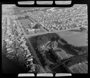 Invercargill, showing camping site and surrounding area
