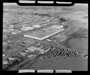 Wool stores and timber yards, Invercargill, including housing
