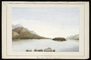 Artist unknown :Down the lake from Innisfallen. [1868?]