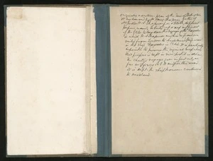 [Chapman, Henry, 1770-1863: Outline chart of the traverse of the ship Bangalore from England (as far as Sydney Australia) on her voyage to New Zealand, with the Governor Capt. Fitzroy RN, & H.S. Chapman in 1843] [ms map with annotations]. [1843].
