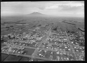 Manaia, Taranaki, with Mount Egmont in the distance