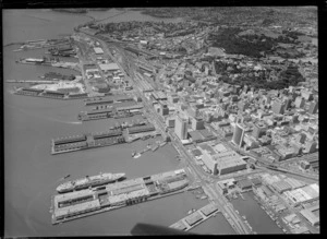 Auckland Harbour wharves