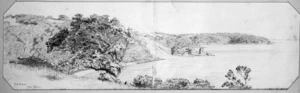 [Richmond, James Crowe] 1822-1898 :Kawau. The Mine [December 1867?]