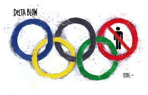 "Delta blow" - Olympic rings