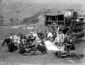 Group picnicking