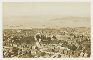 Wellington city, with Thorndon in the foreground