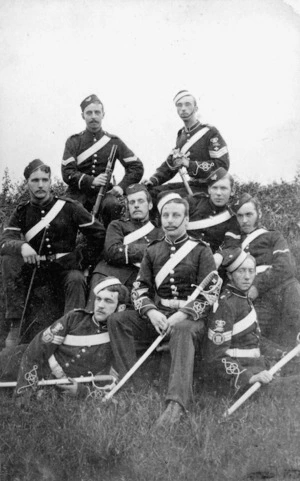 Men in military uniform
