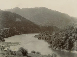 View of the Whanganui River from Pipiriki